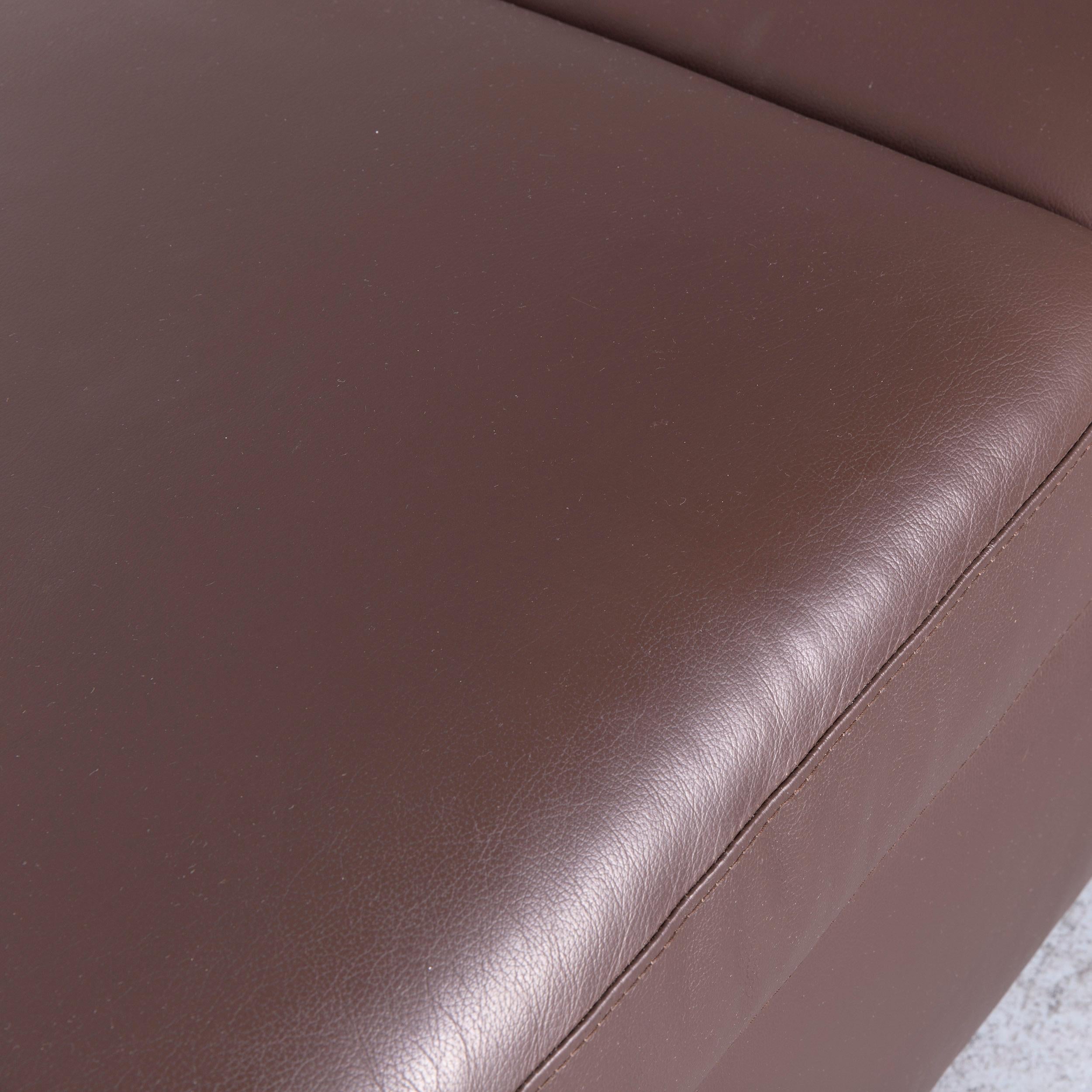 Ekornes Stressless Arion Designer Footstool Brown Leather 1