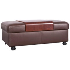 Ekornes Stressless Arion Designer Footstool Brown Leather