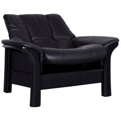 Ekornes Stressless Buckingham Leather Armchair Black Recliner