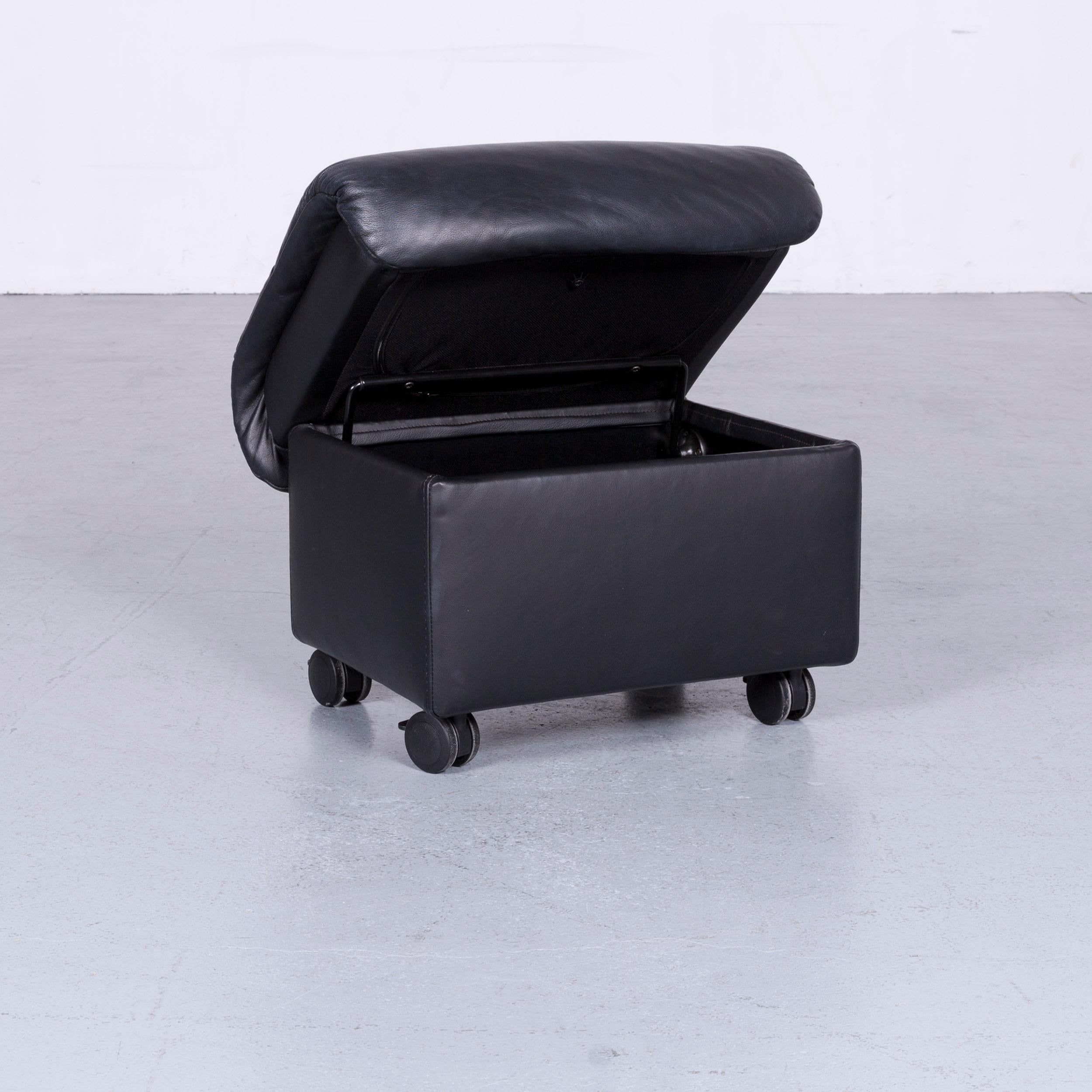 Ekornes Stressless Buckingham Leather Sofa Set Black Recliner 9