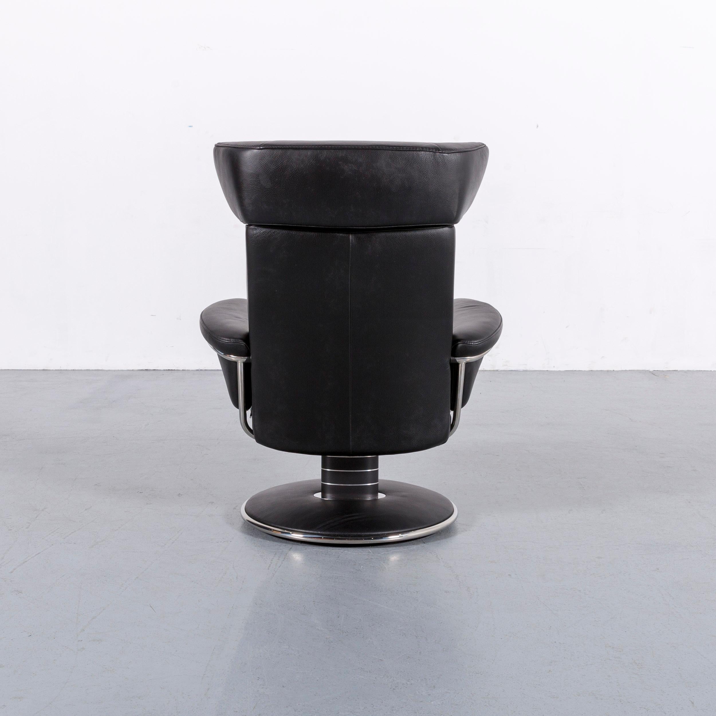 Ekornes Stressless Jazz Designer Leather Office Chair Black 5