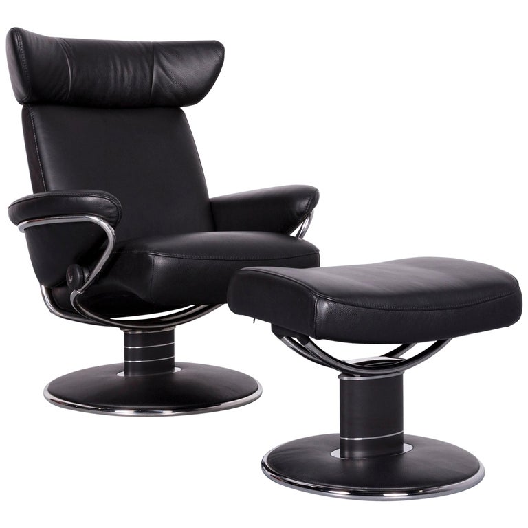 Ekornes Stressless Jazz Designer Leather Office Chair ...