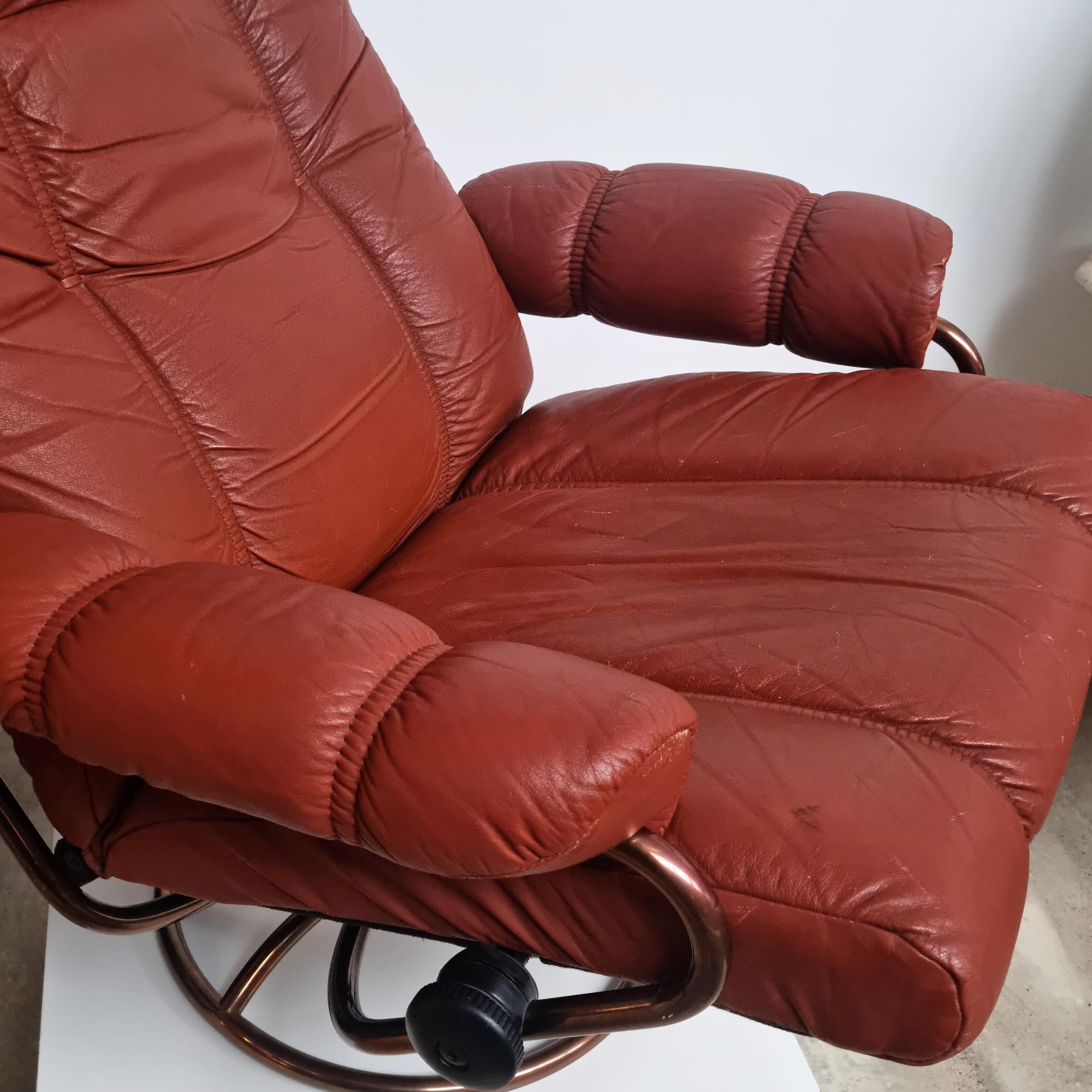 ekornes stressless chair vintage