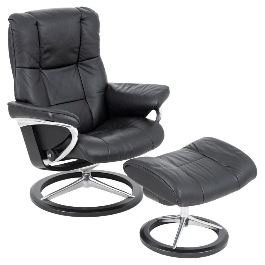 Ekornes Stressless - Chaise longue et pouf en vente