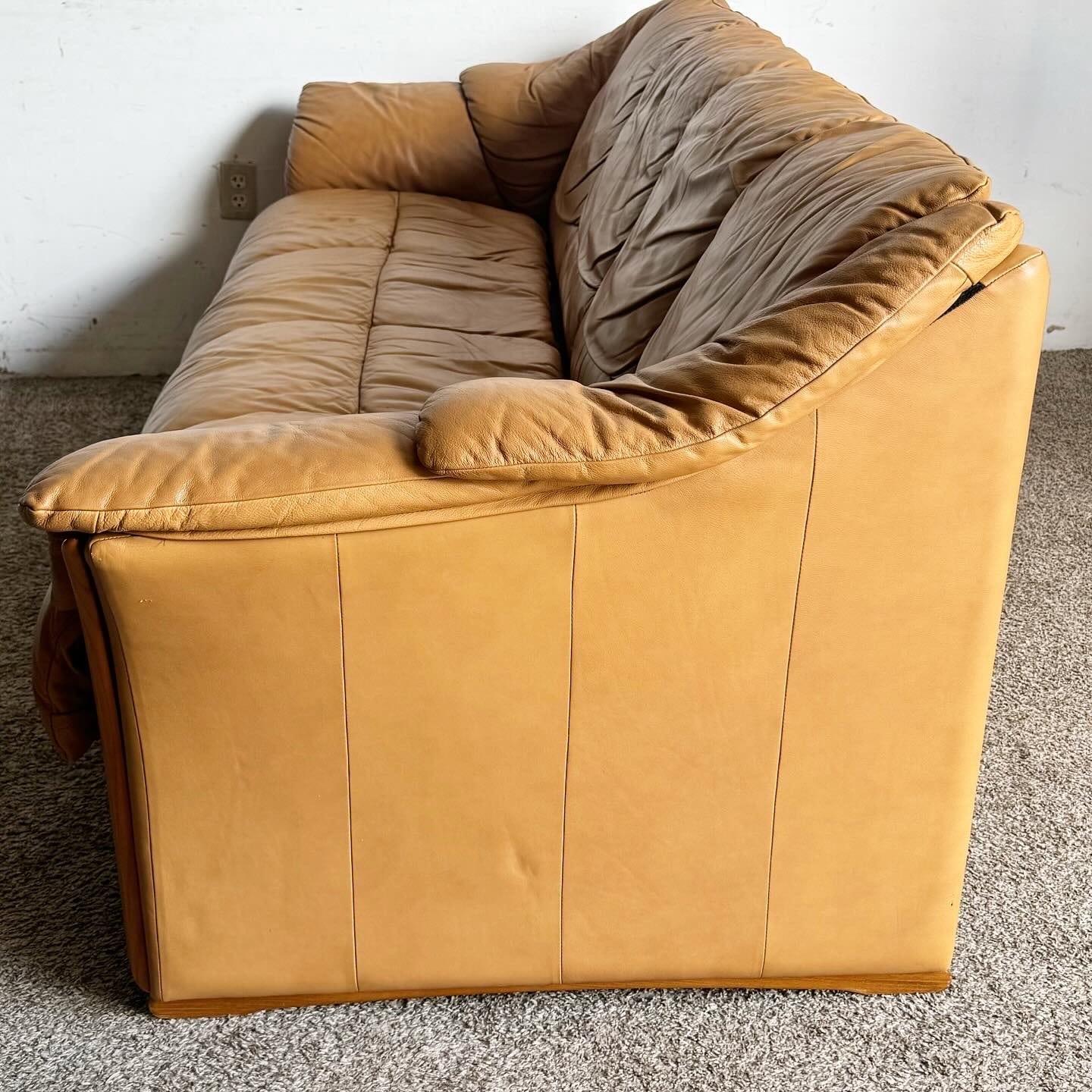 ekornes leather sofa