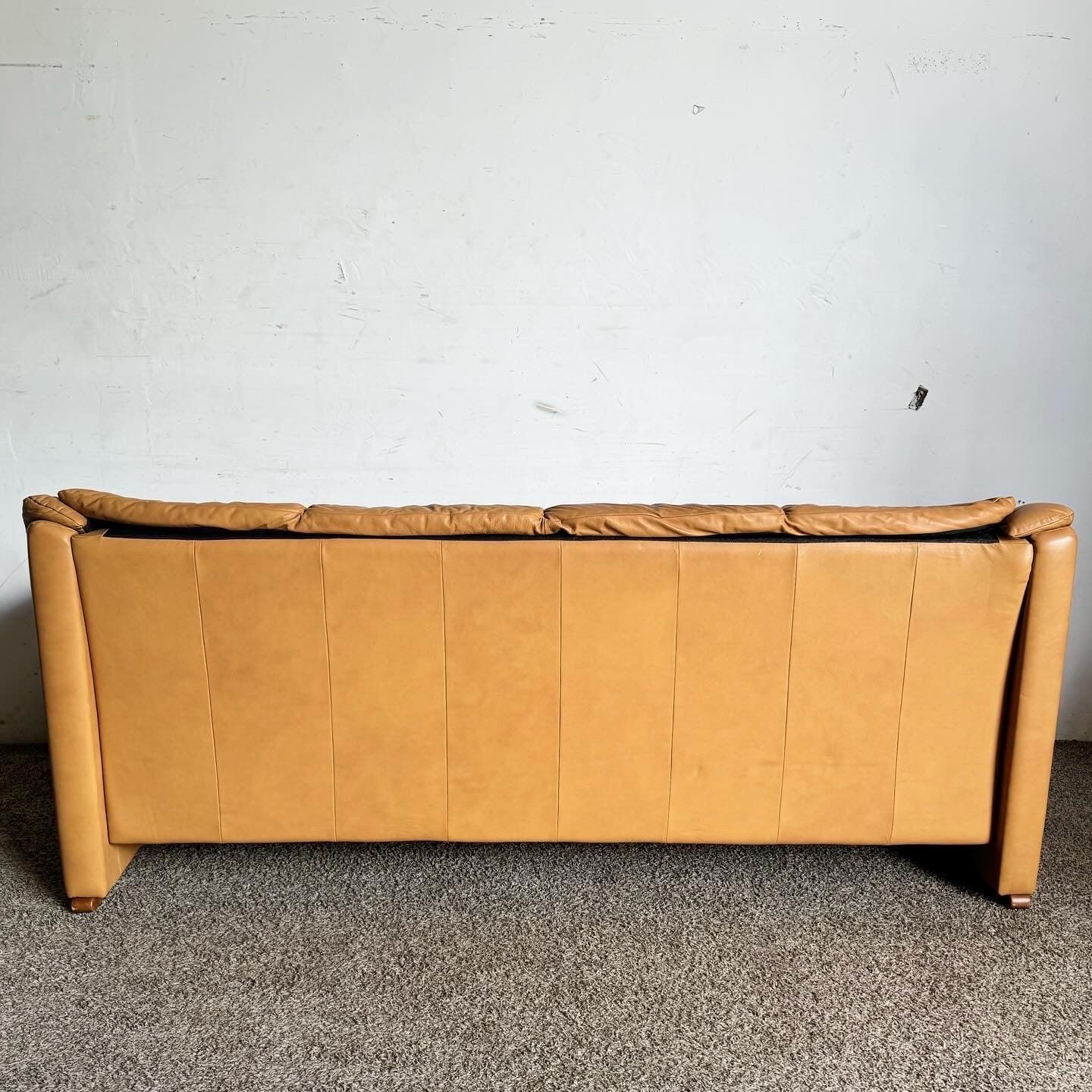 Norwegian Ekornes Stressless Oslo Leather Sofa