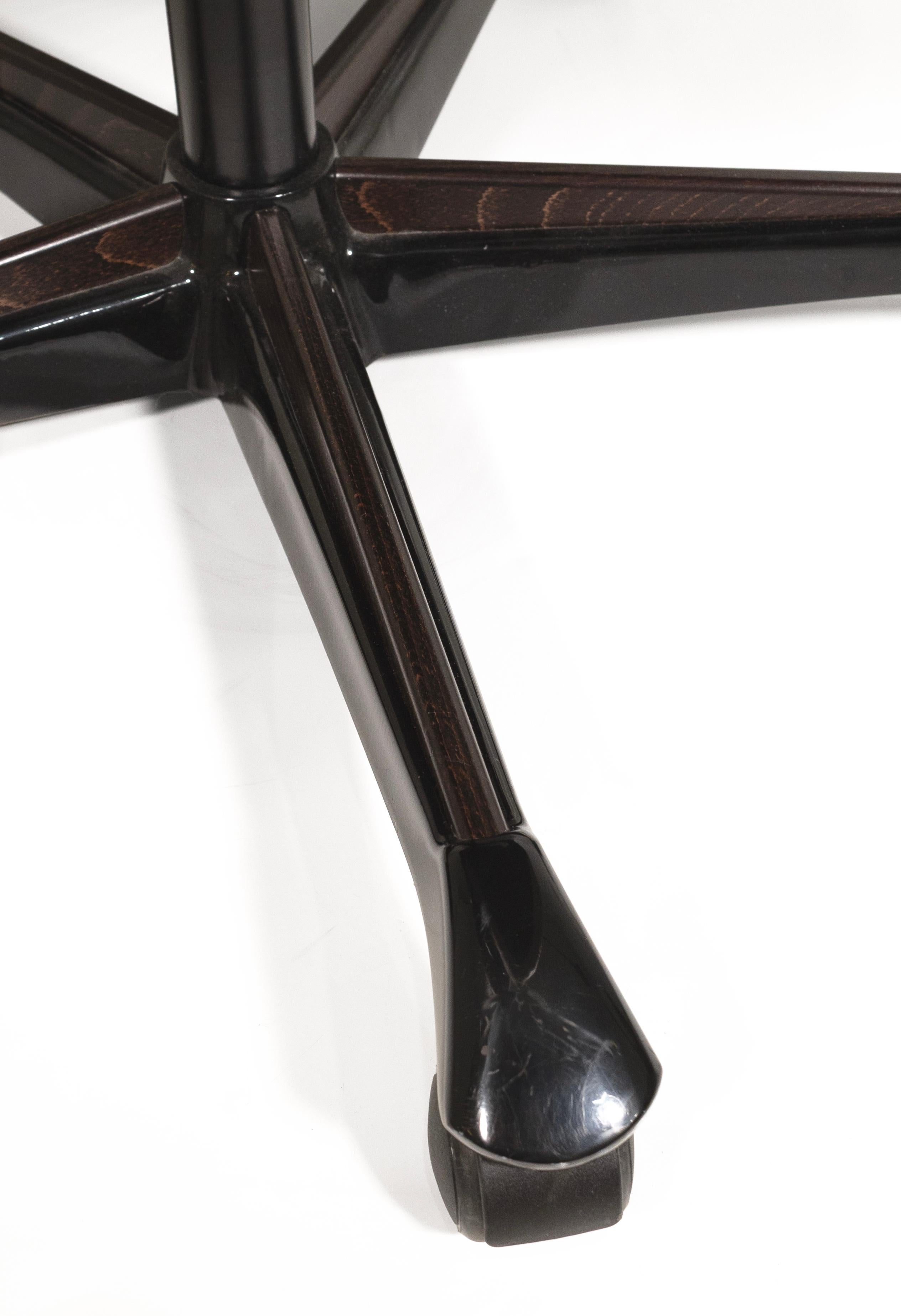 Metallo Ekornes Stressless Paloma Sedia da ufficio con schienale alto reclinabile in pelle