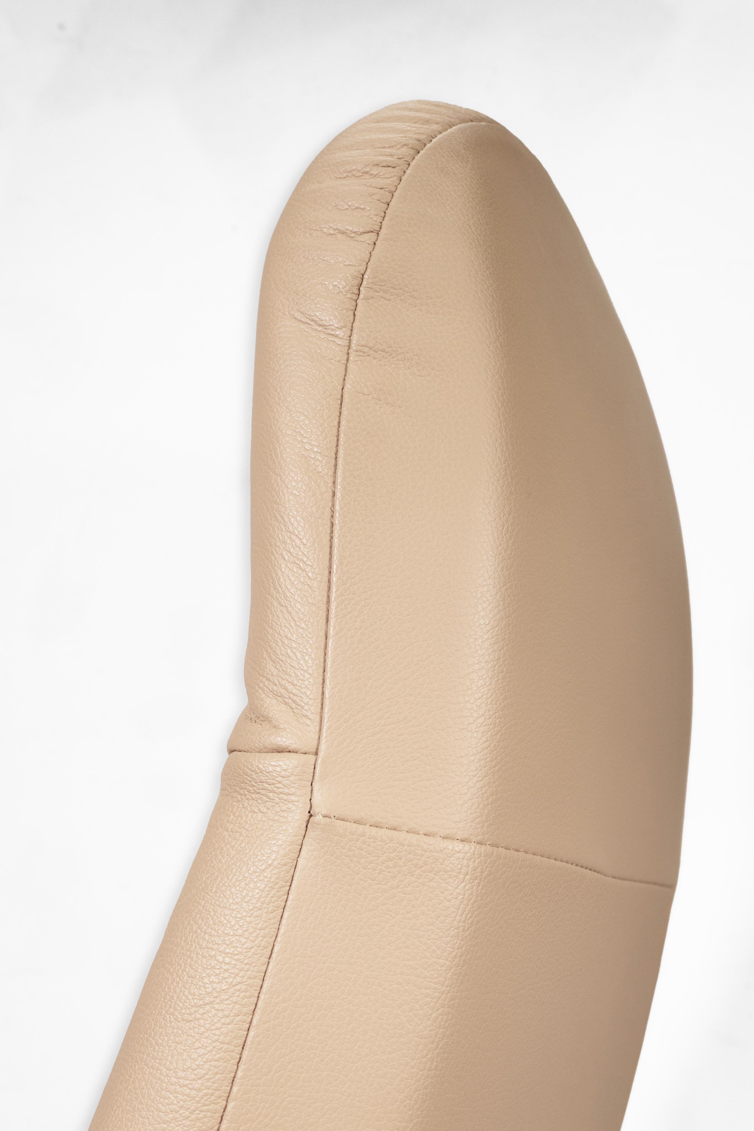 Ekornes Stressless Paloma Sedia da ufficio con schienale alto reclinabile in pelle 2