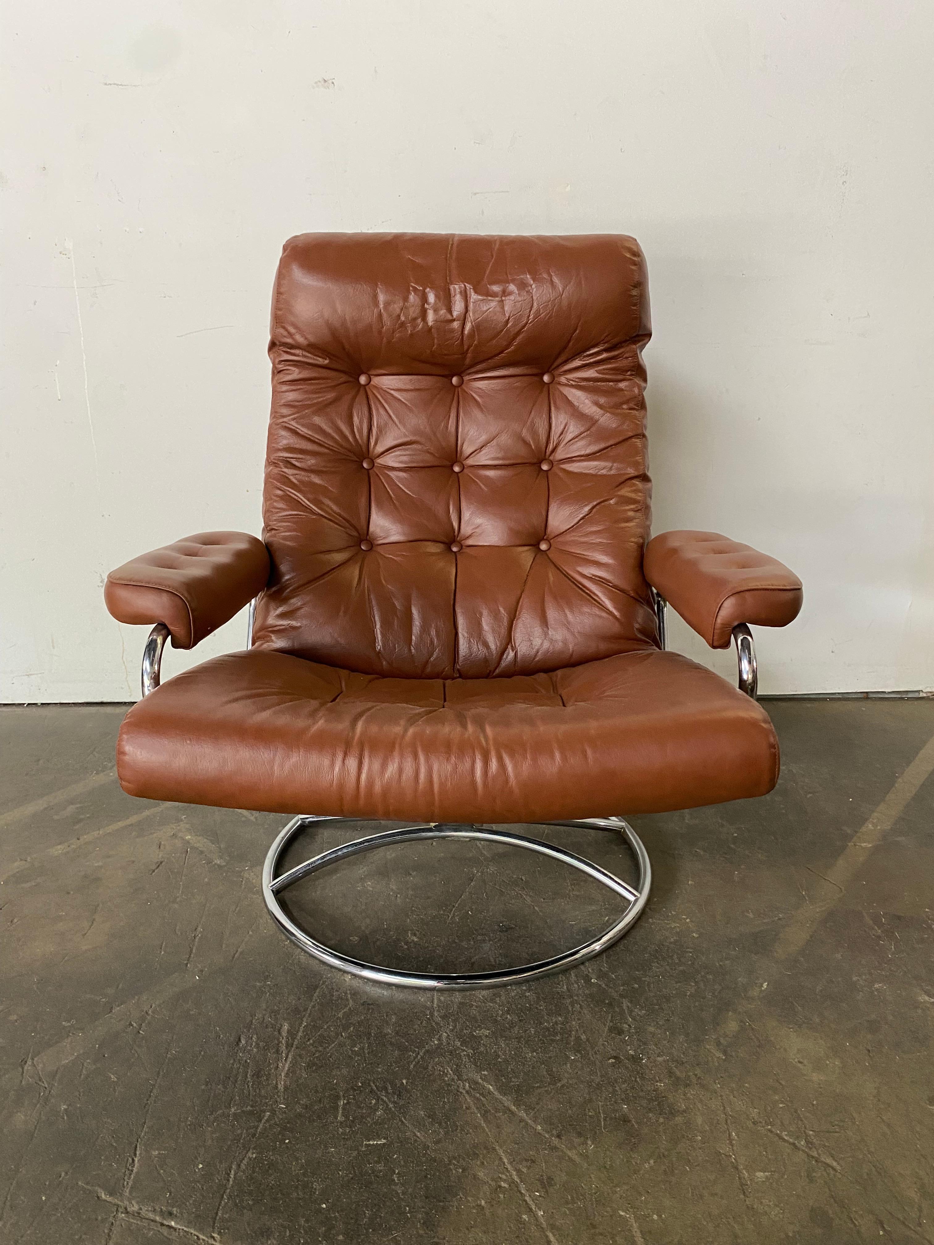 Ekornes Stressless Reclining Lounge Chair 8