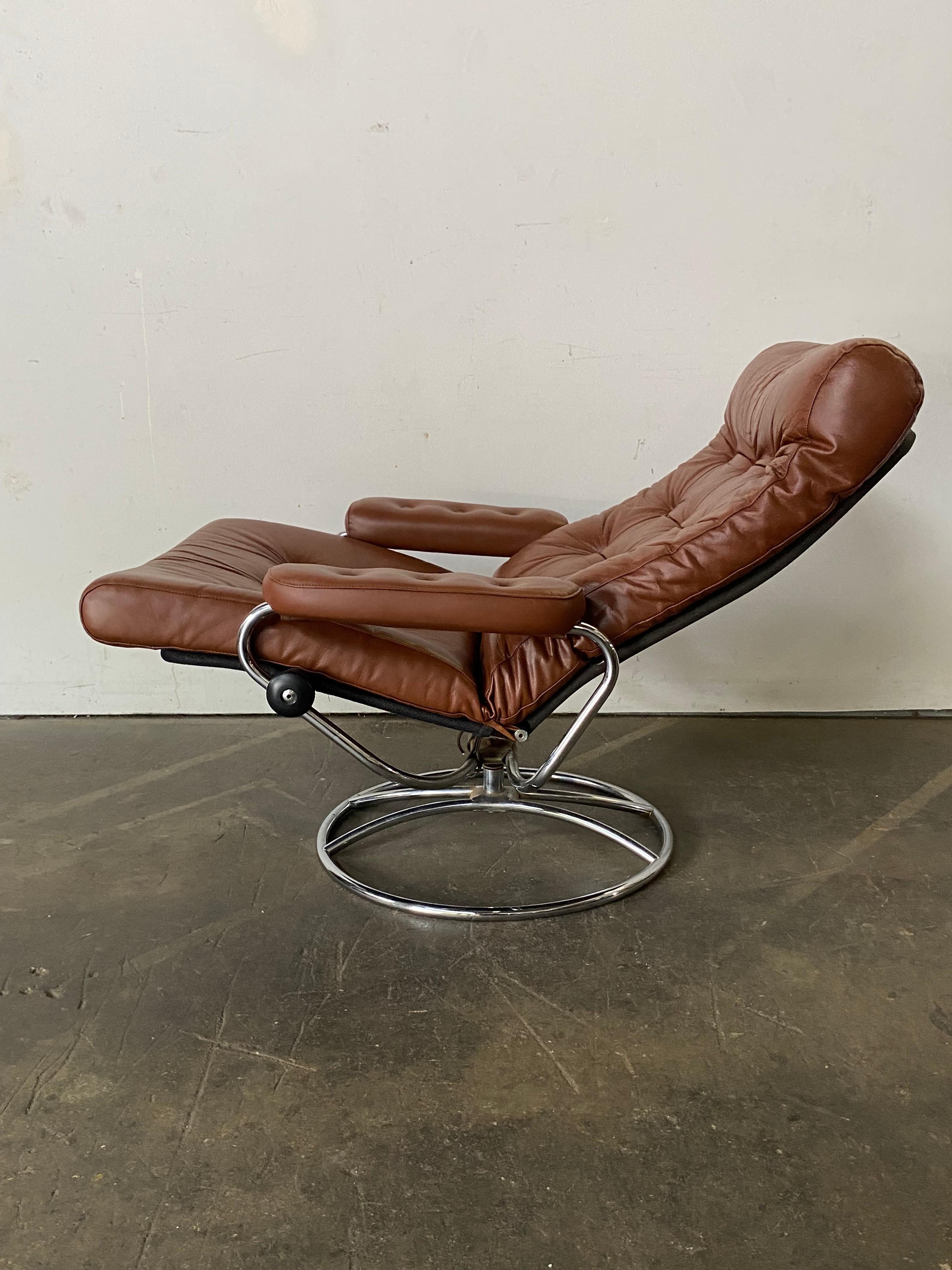Norwegian Ekornes Stressless Reclining Lounge Chair