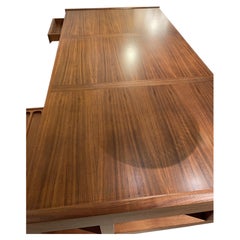 Ekselius for JOC Vetlanda Mid-Century geometrical teak desk 1960s