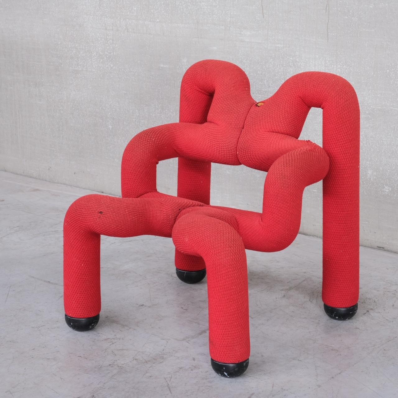 'Ekstrem' Mid-Century Lounge Chair by Terje Ekstrom 3