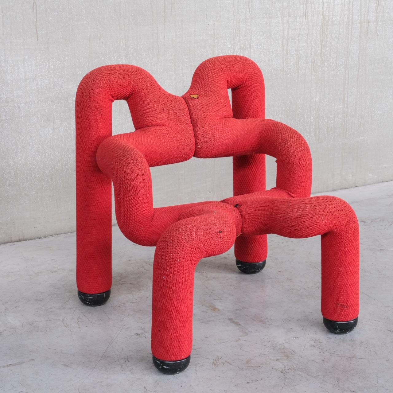 'Ekstrem' Mid-Century Lounge Chair by Terje Ekstrom 4
