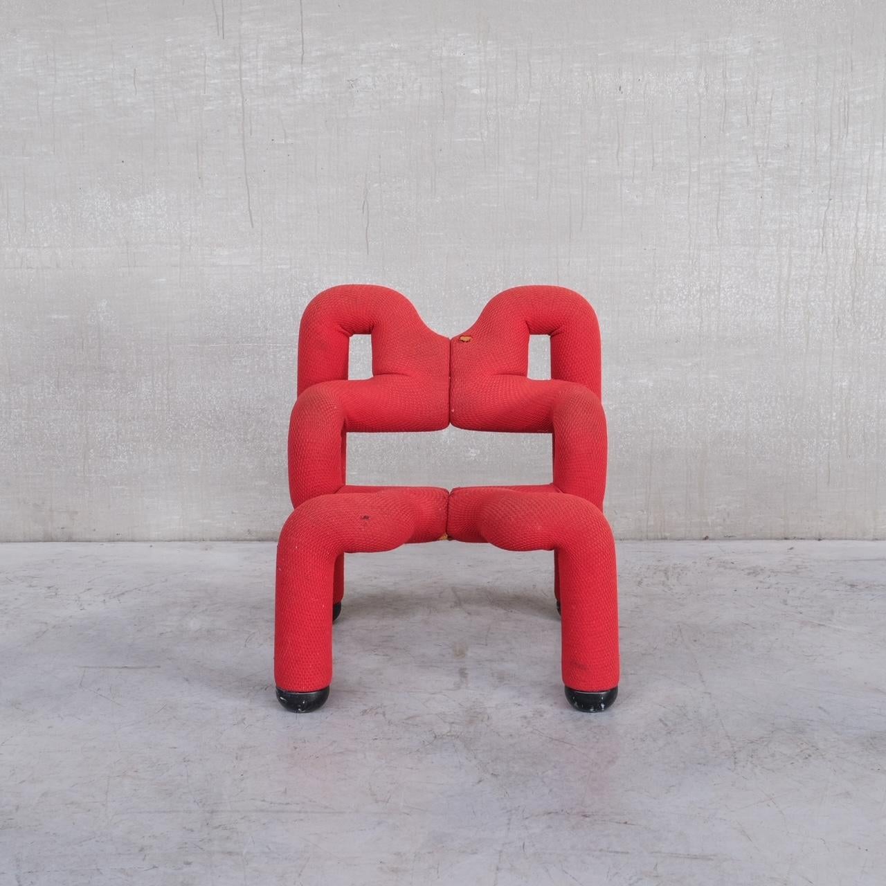 'Ekstrem' Mid-Century Lounge Chair by Terje Ekstrom 2