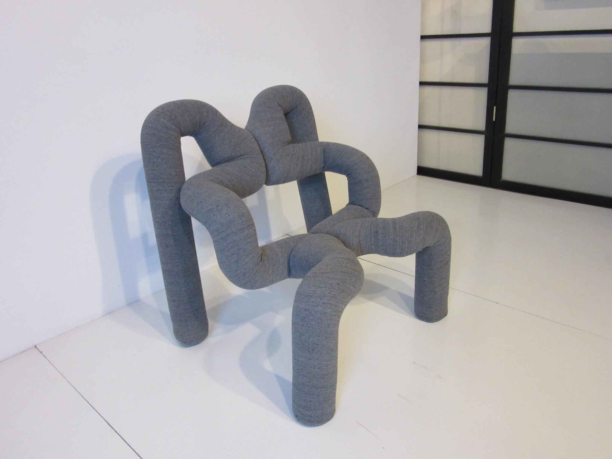 Modern Ekstrem Sculptural Chair by Terje Ekstrom Made in Norway