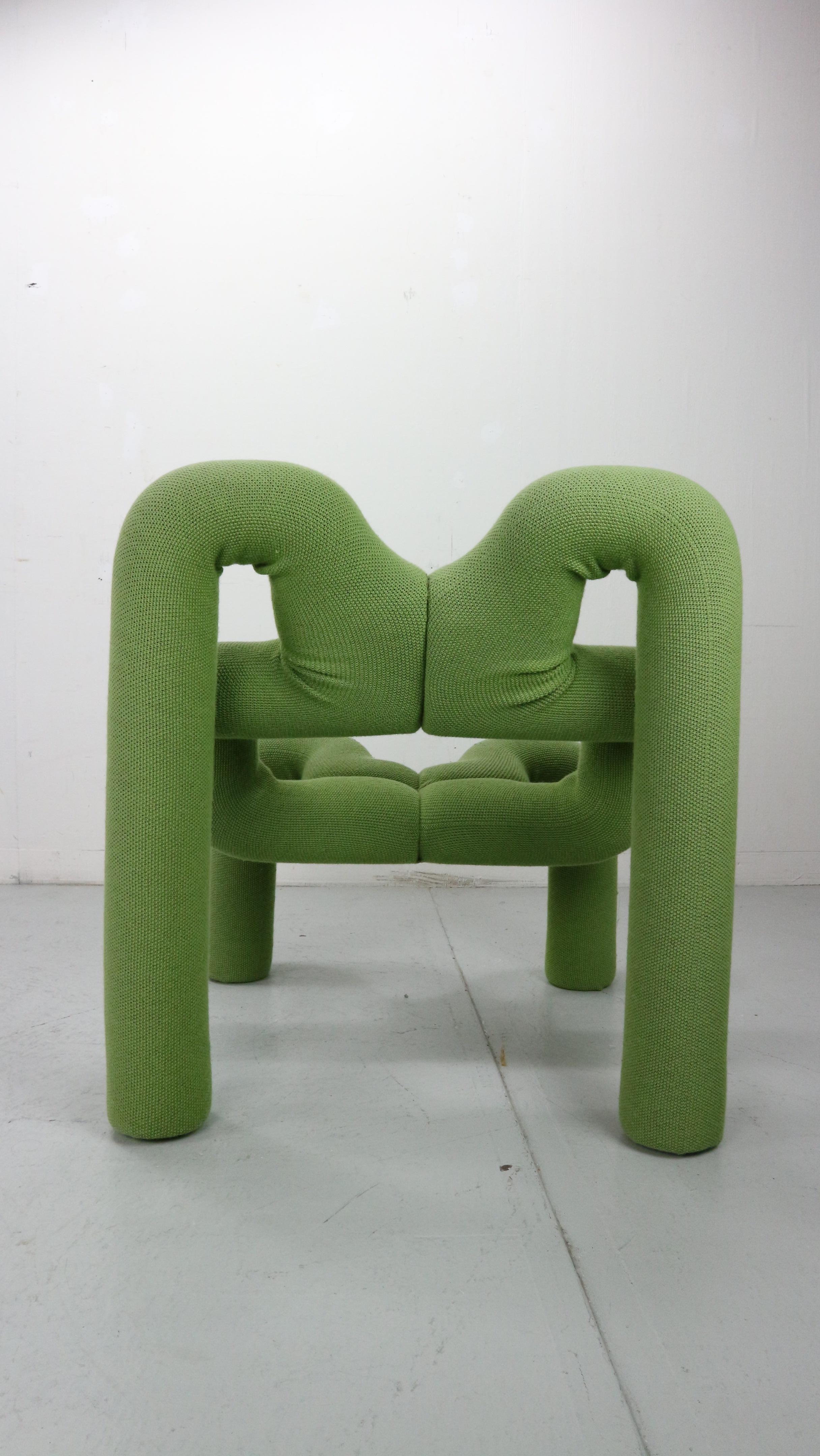 Scandinavian Modern 'Ekstrem' Vintage Design Chair by Terje Ekstrøm  for Stokke Varier, 1980s