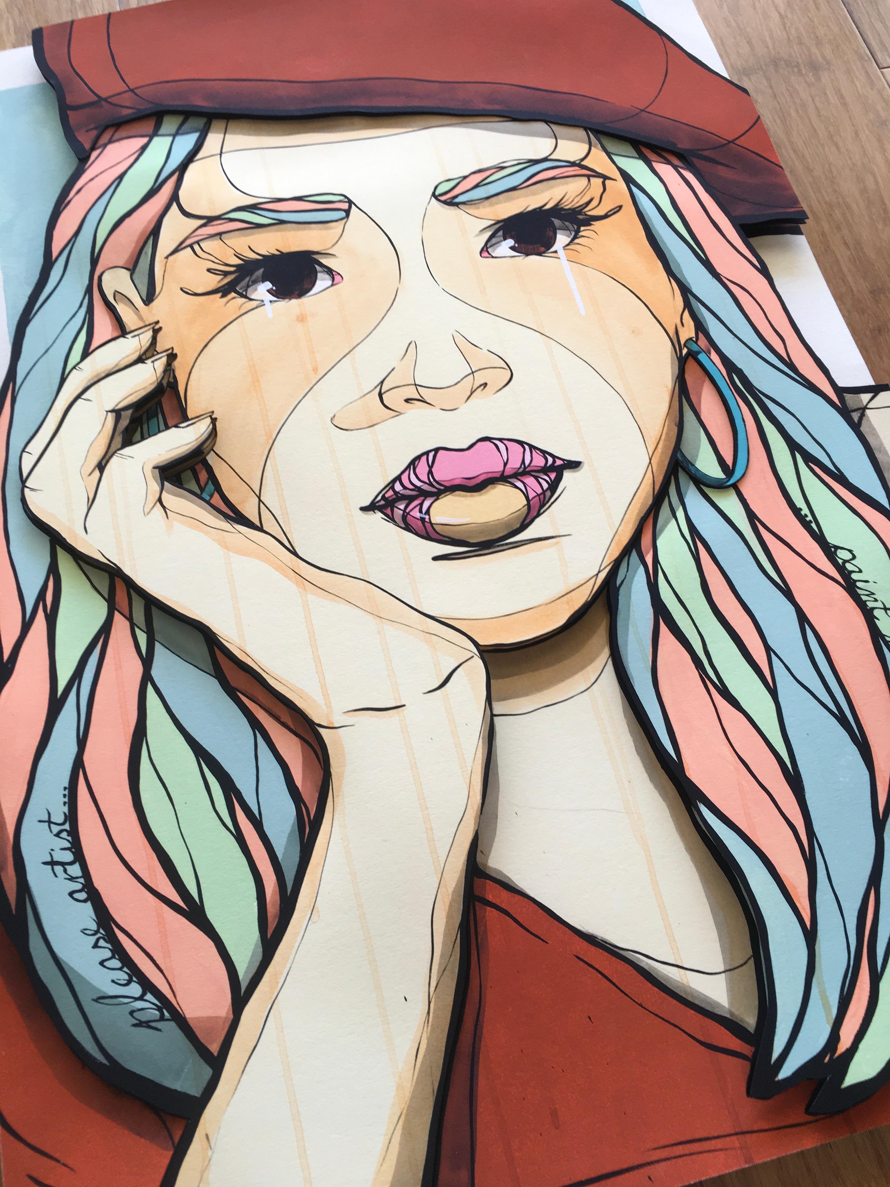 Por favor, artista, pinta mi calle, 2020, diseño único en 3D, edición limitada en venta 1