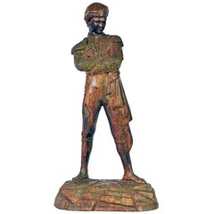 'El Cordobes' Large Patinated Terracotta Statue of the Legendary Spanish Matador