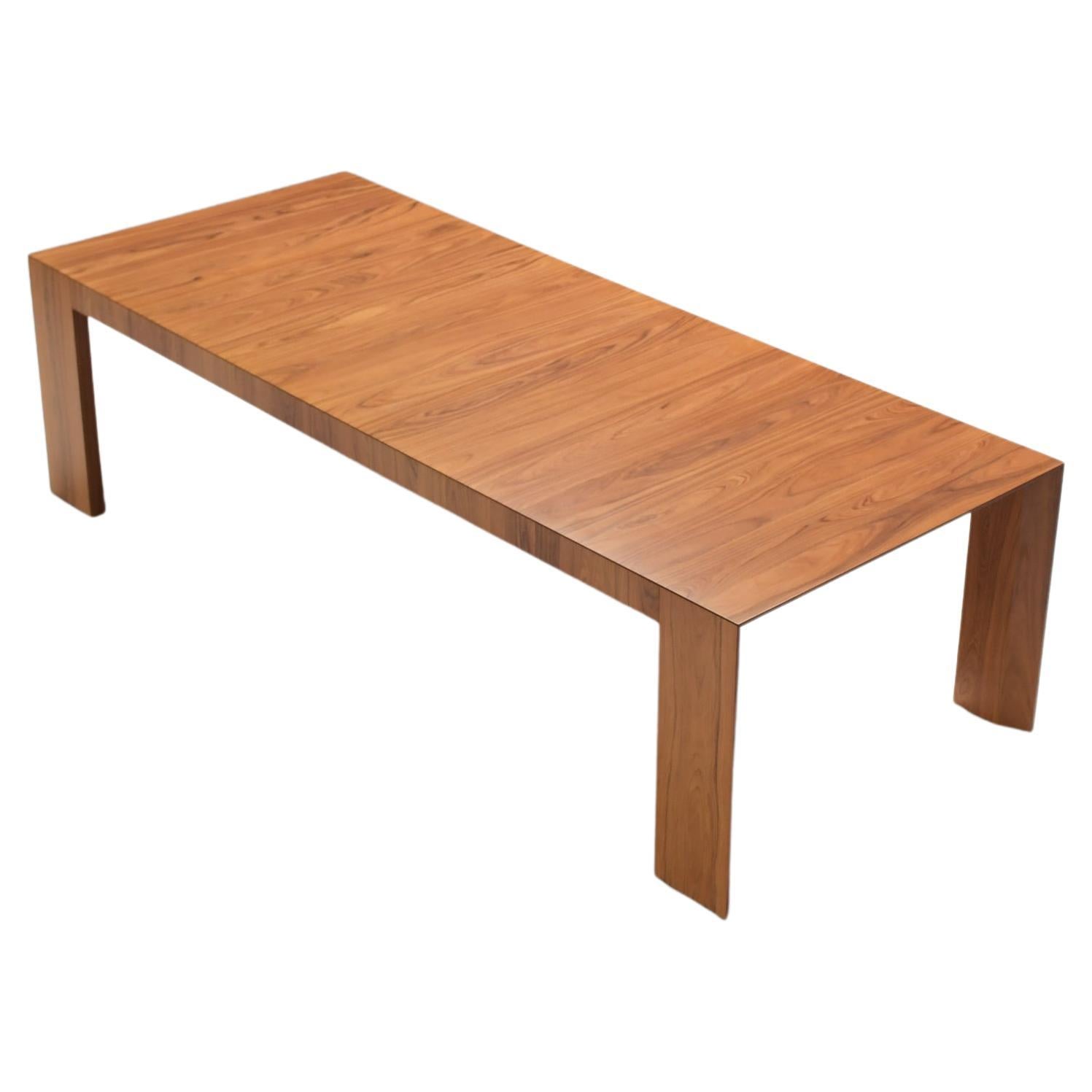El Dom 370 dining table XL Santos Rosewood by Hannes Wettstein for CASSINA Italy For Sale