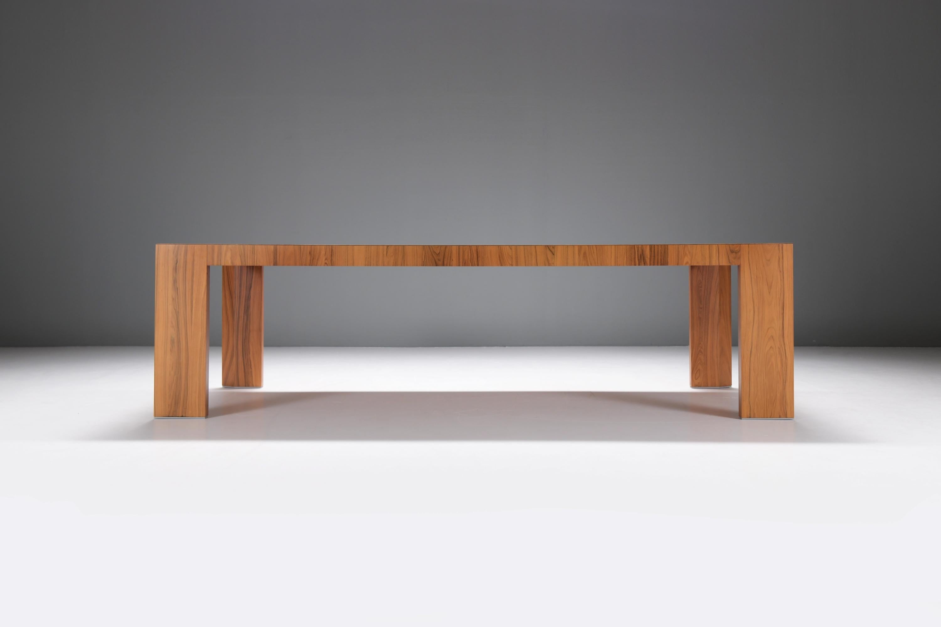 20th Century El Dom table + 6 Cab 413 chairs - Hannes Wettstein/Mario Bellini - CASSINA Italy For Sale