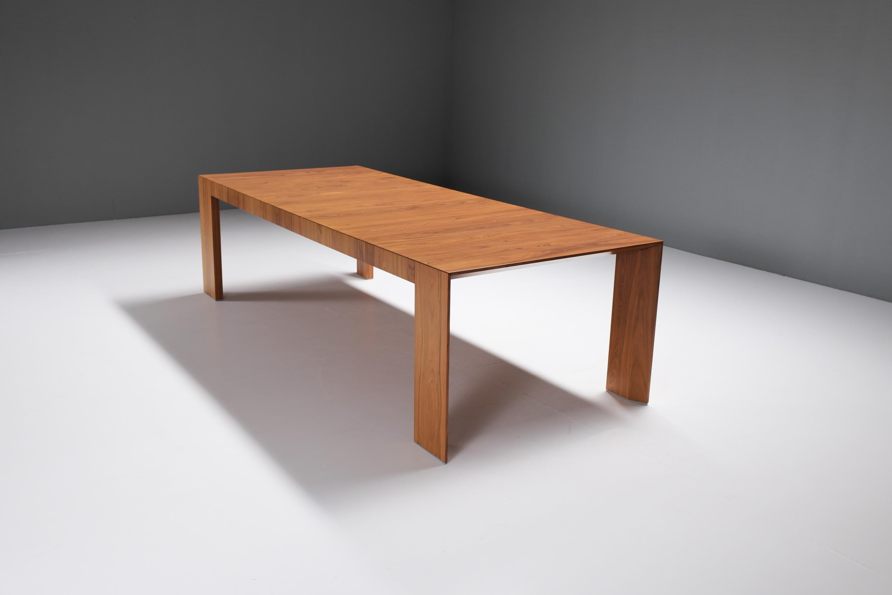 El Dom table + 6 Cab 413 chairs - Hannes Wettstein/Mario Bellini - CASSINA Italy For Sale 2