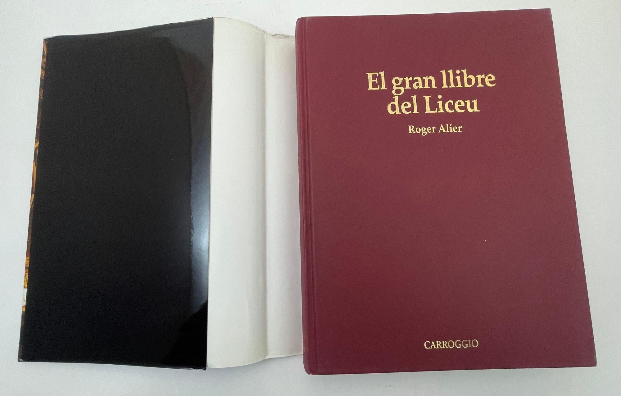 20ième siècle Livre à couverture rigide El gran llibre del Liceu de Roger Alier en vente