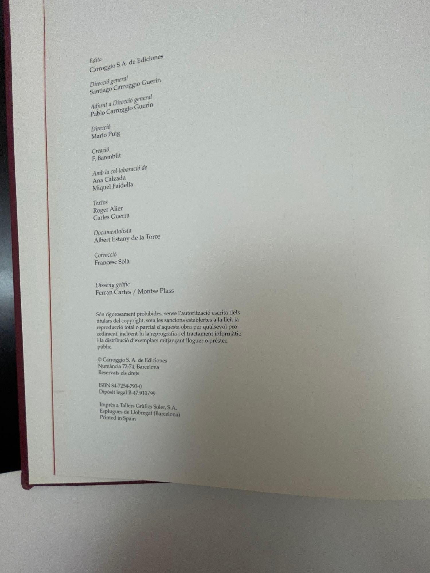 Papier Livre à couverture rigide El gran llibre del Liceu de Roger Alier en vente