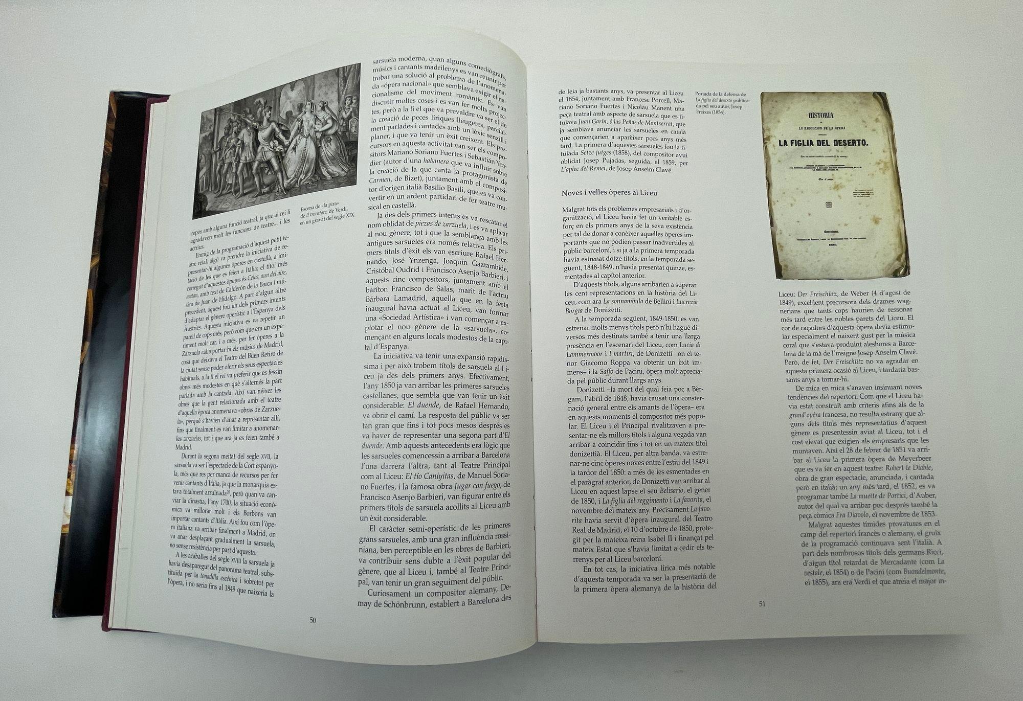 Livre à couverture rigide El gran llibre del Liceu de Roger Alier en vente 1