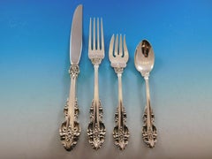 El Greco von Reed and Barton, Besteckset aus Sterlingsilber für 8 Personen, 39 Teile