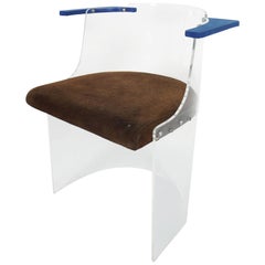 El Lissitzky 1930 Plexiglass Chair Made by Tecta D61 Chair Germany