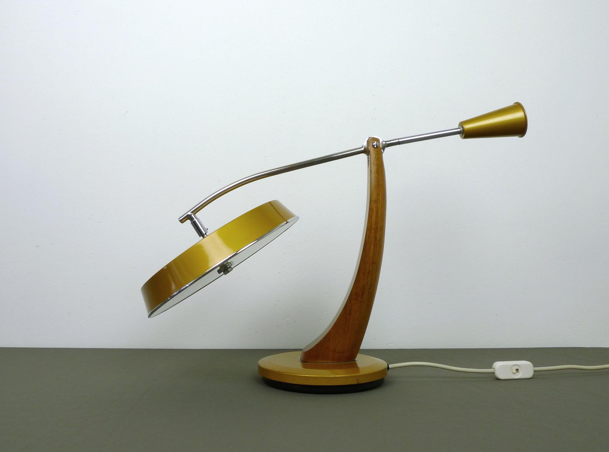 Spanish El Presidente Pendulo Desk Lamp from Fase, Spain, 1960s