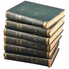 "El Quijote", Cervantes. Six Volumes; Madrid, D.E. Aguado Office, Madrid, 1833