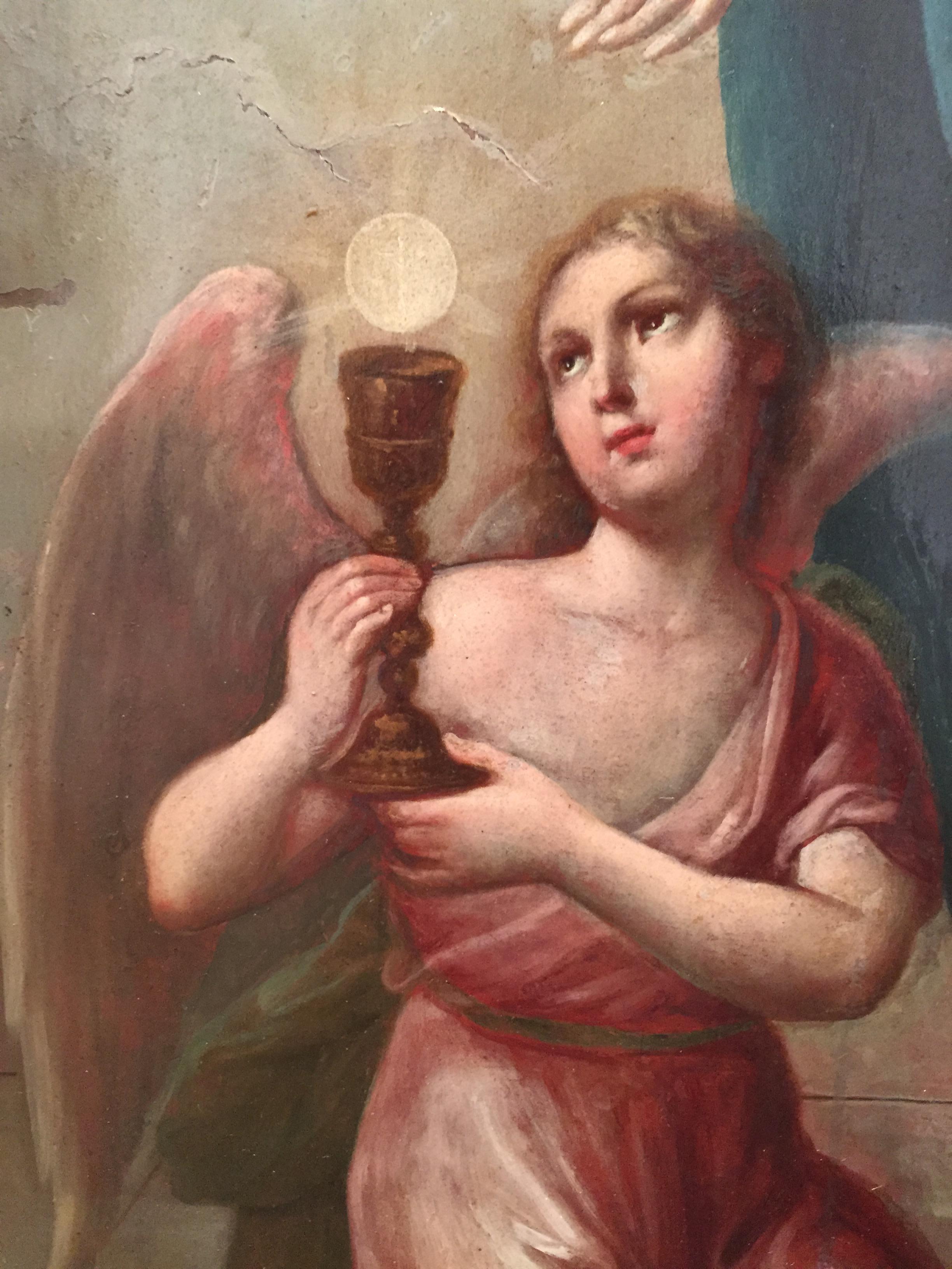 Coloniale spagnolo El Sagrado Corazon de Jesus in vendita