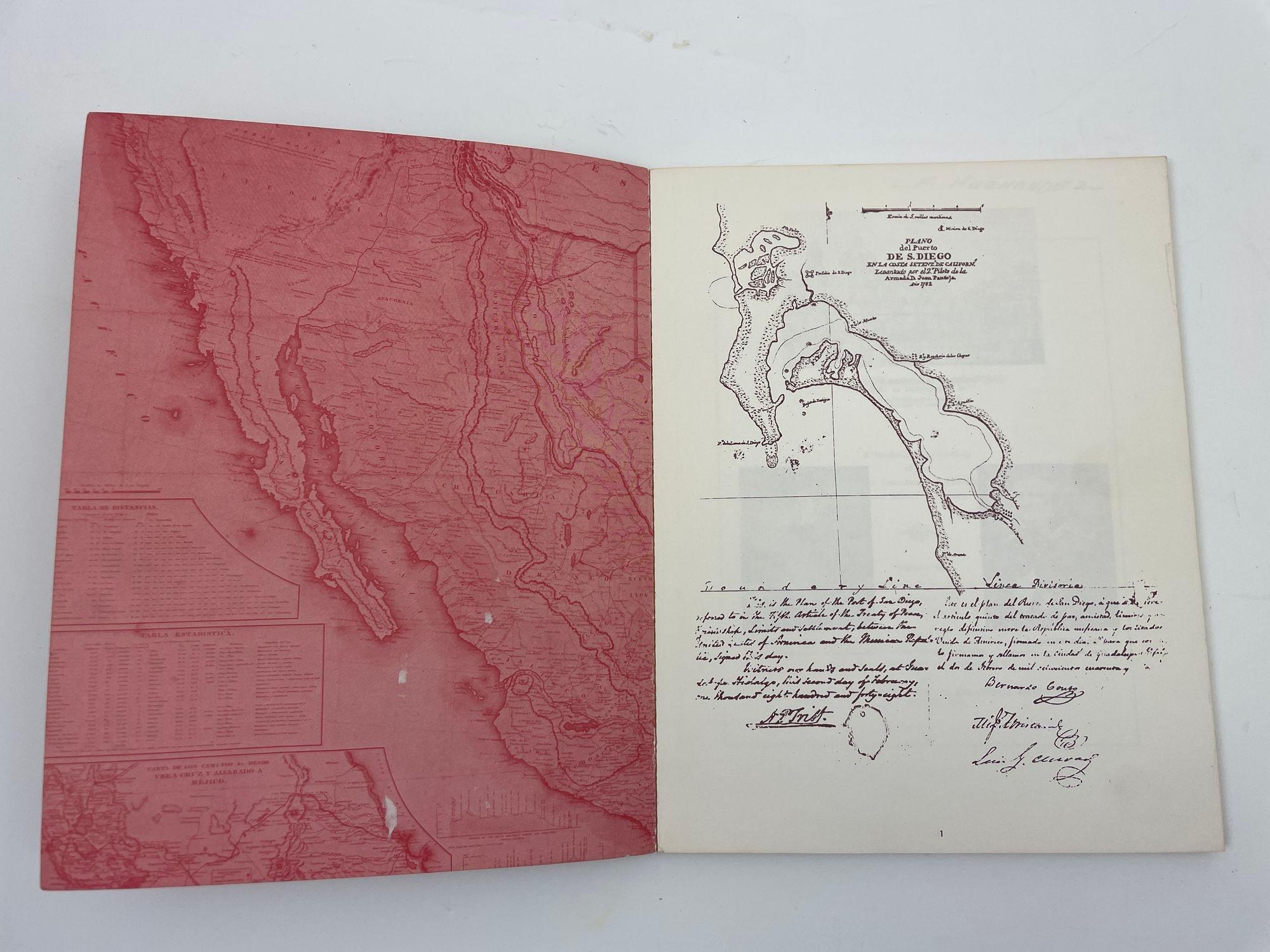 El Tratado de Guadalupe Hidalgo: 1848: Treaty of Guadalupe Hidalgo 1848.
California State Department of Education.
Published by Telefact Foundation, California State Department of Education, 1968.
This book is a 1968 reprint of this famous document
