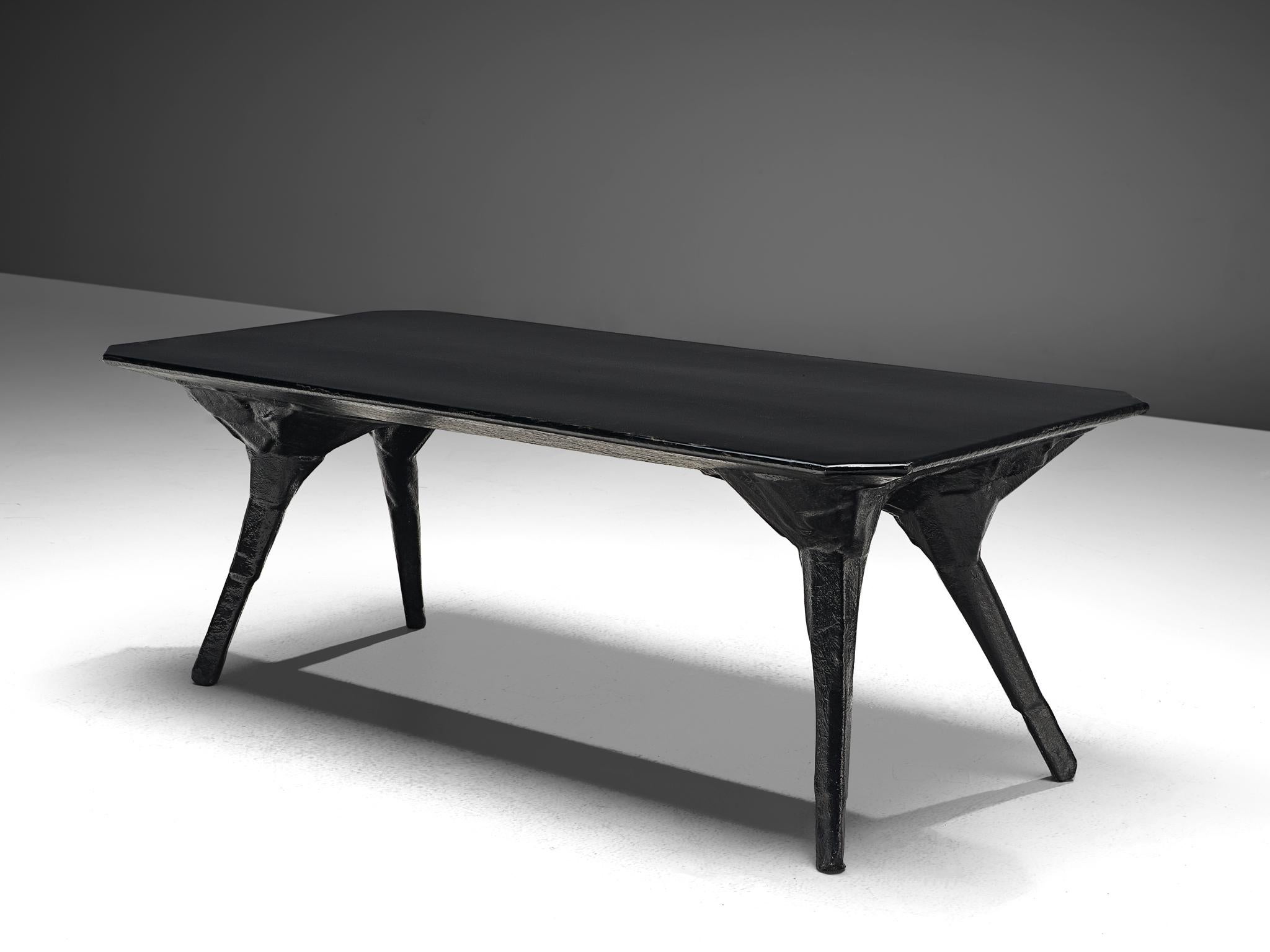 Post-Modern El Ultimo Grito Dining Table with Sculptural Legs