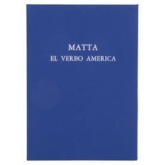 Cartella El Verbo America con 6 litografie a colori di Roberto Matta