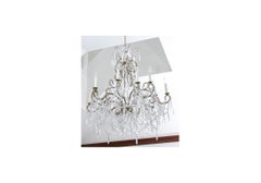 Elaborate 12 Light Crystal Chandelier
