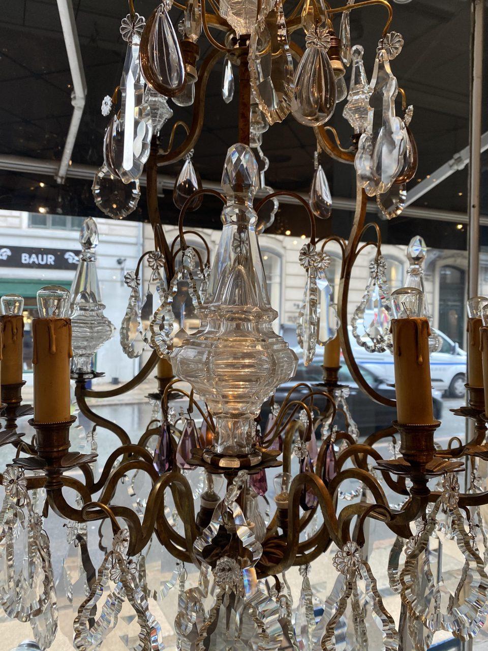 elaborate chandeliers