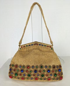 Elaborate Beaded French Evening Bag, Saks Fifth Ave.