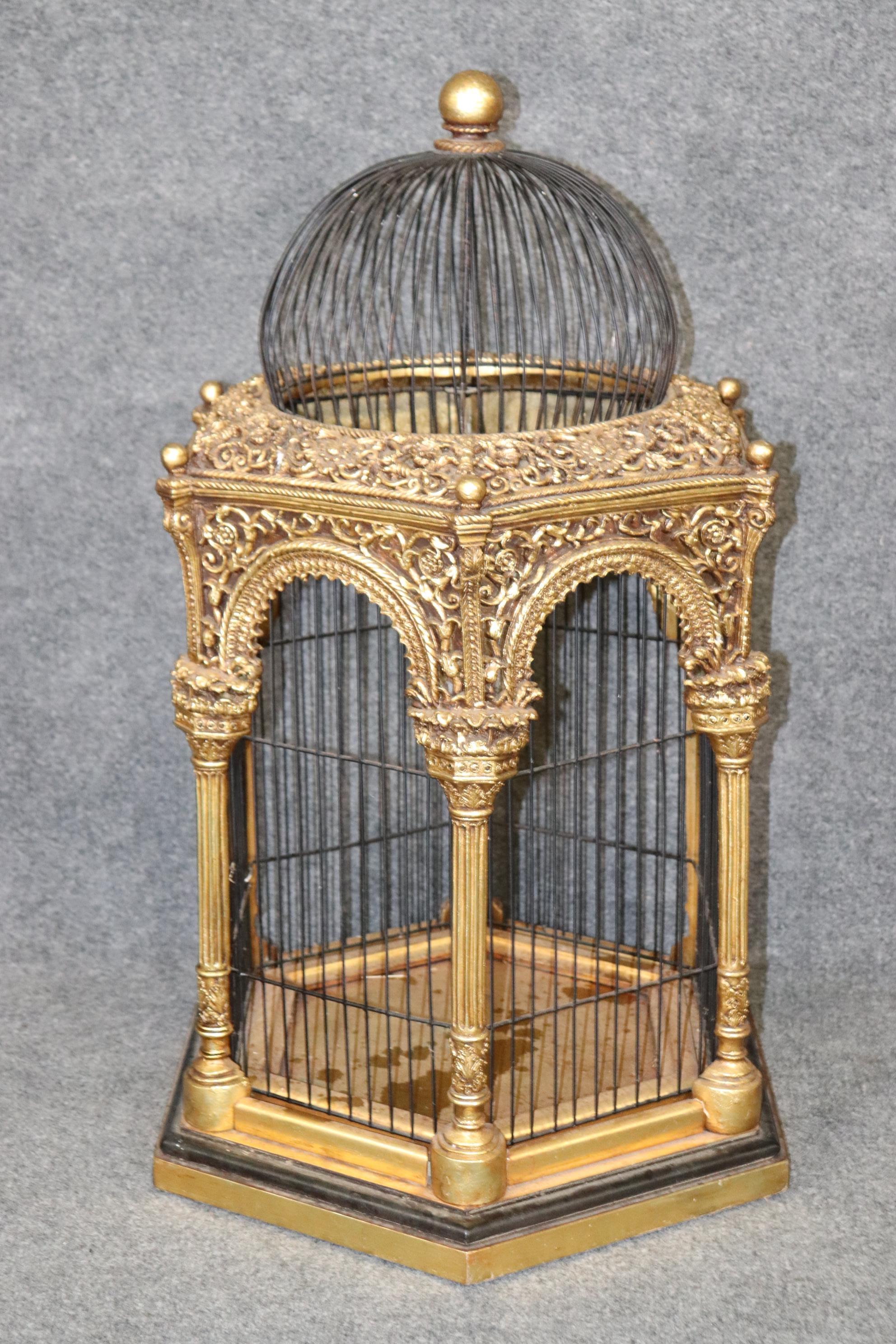 gilded bird cage