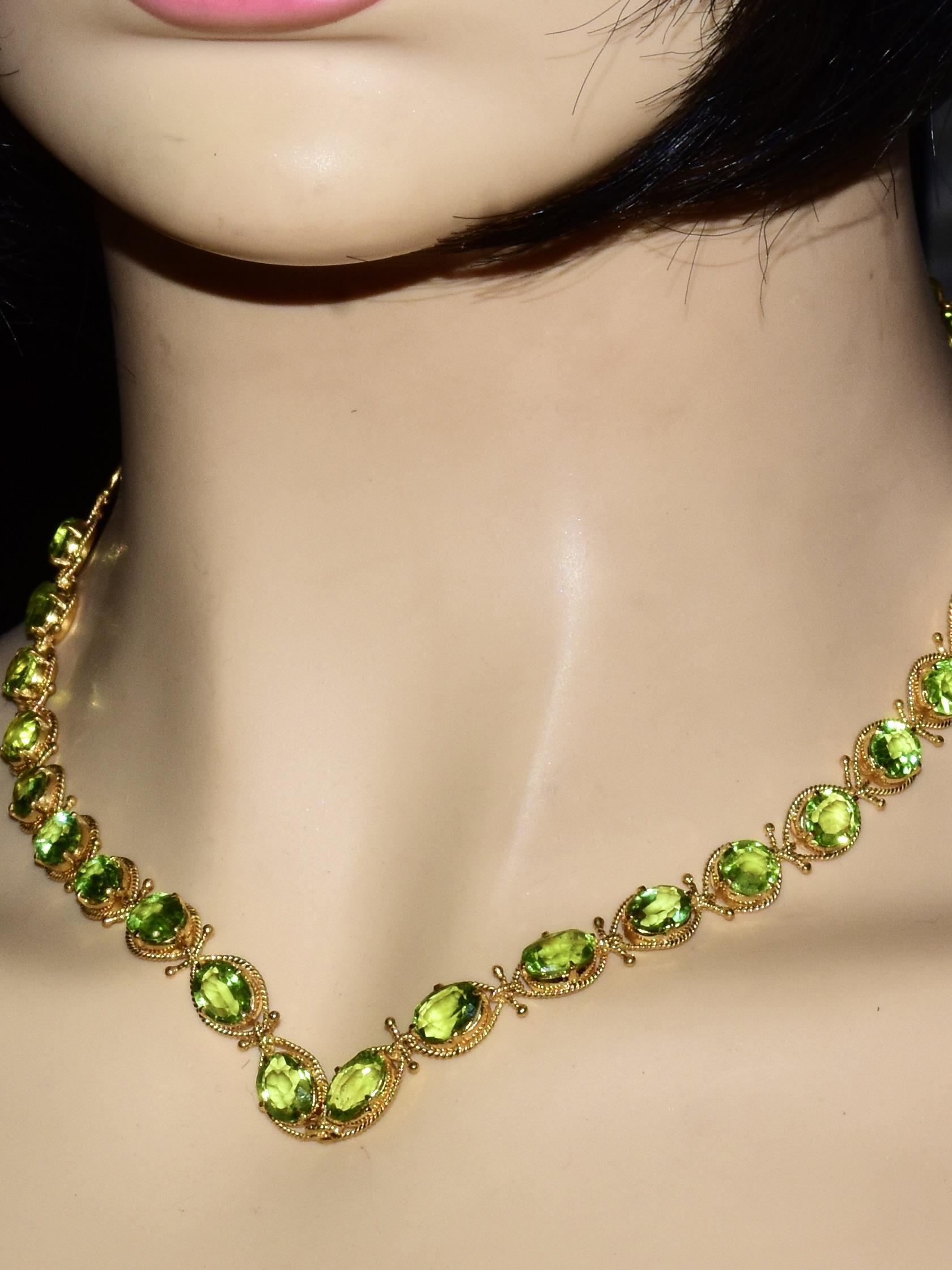 Elaborate Peridot, Emerald & Diamond Gold Pendant Contemporary Necklace & Brooch 11