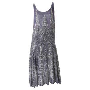 Elaborately Beaded French FLapper Dress, c.1920s For Sale at 1stDibs ...