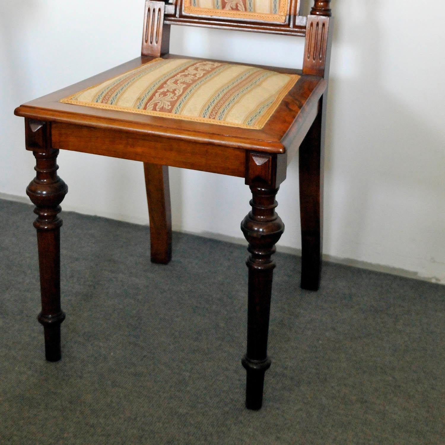 Renaissance Elaborately Carved Chair, circa 1890 For Sale
