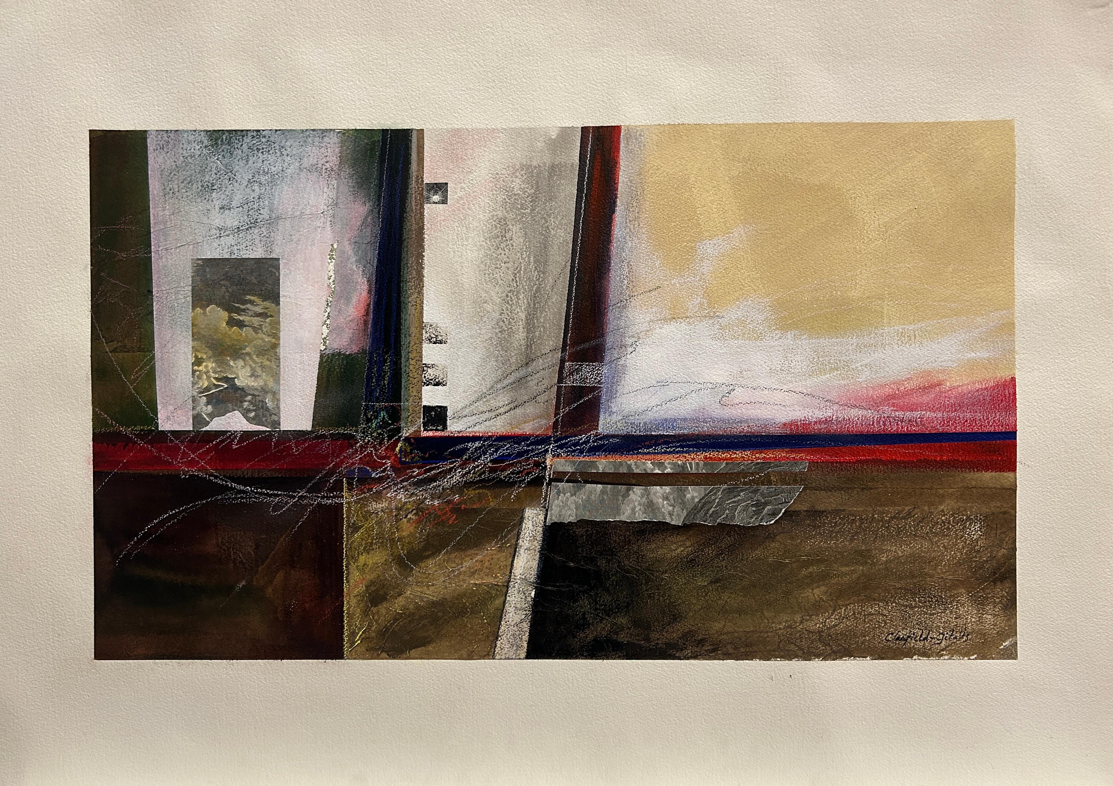Abstract Painting di Elaine Clarfield-Gitalis - Verso il passato