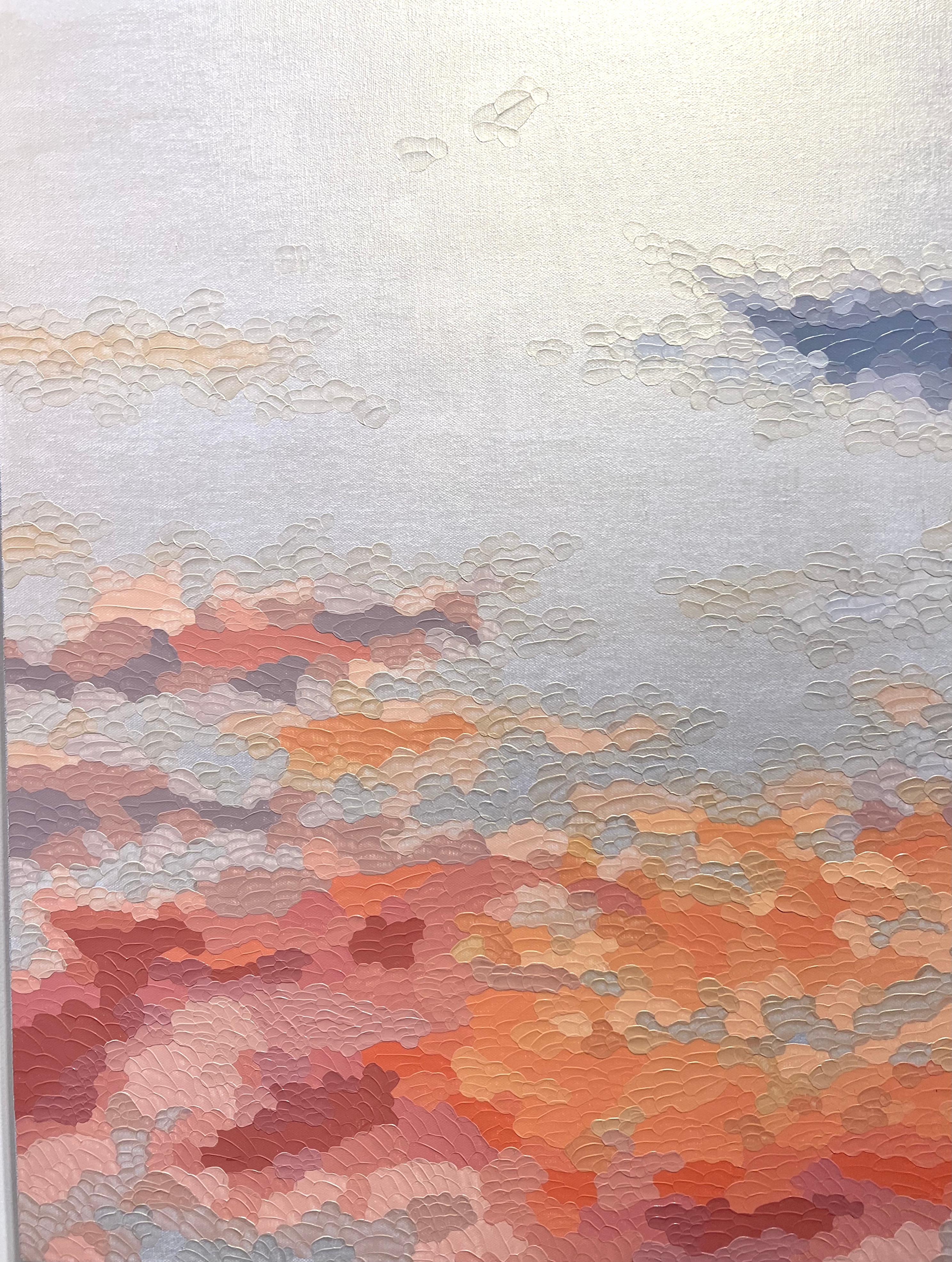 Presencia vívida (Oro) - Painting de Elaine Coombs