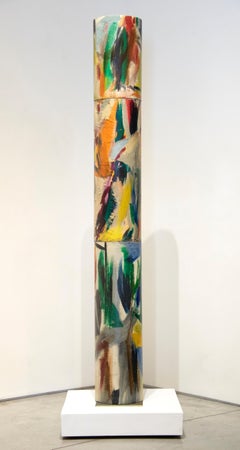 Untitled: (Totem Pole) - Abstract Sculpture, c. 1960