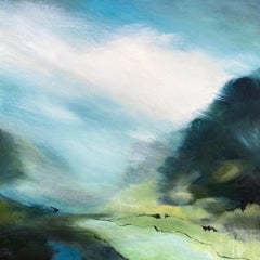 Early Promise, original painting, landscape, abstract