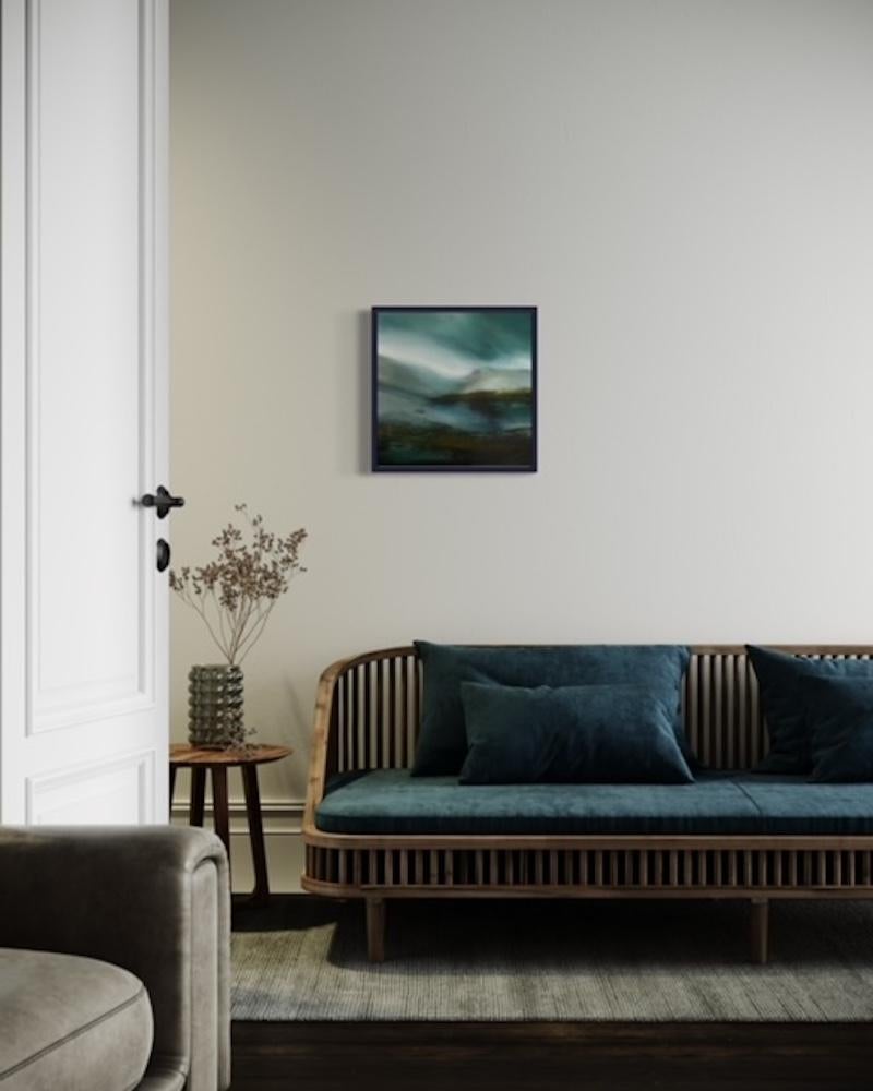 Gloaming, original painting, landscape, contemporary - Contemporary Painting by Elaine Fox