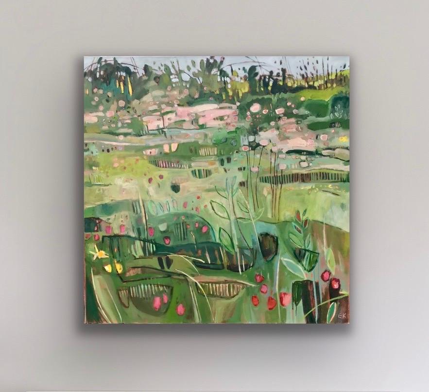 Tackley Revisited II, quadro originale, contemporaneo, astratto, paesaggio in vendita 3