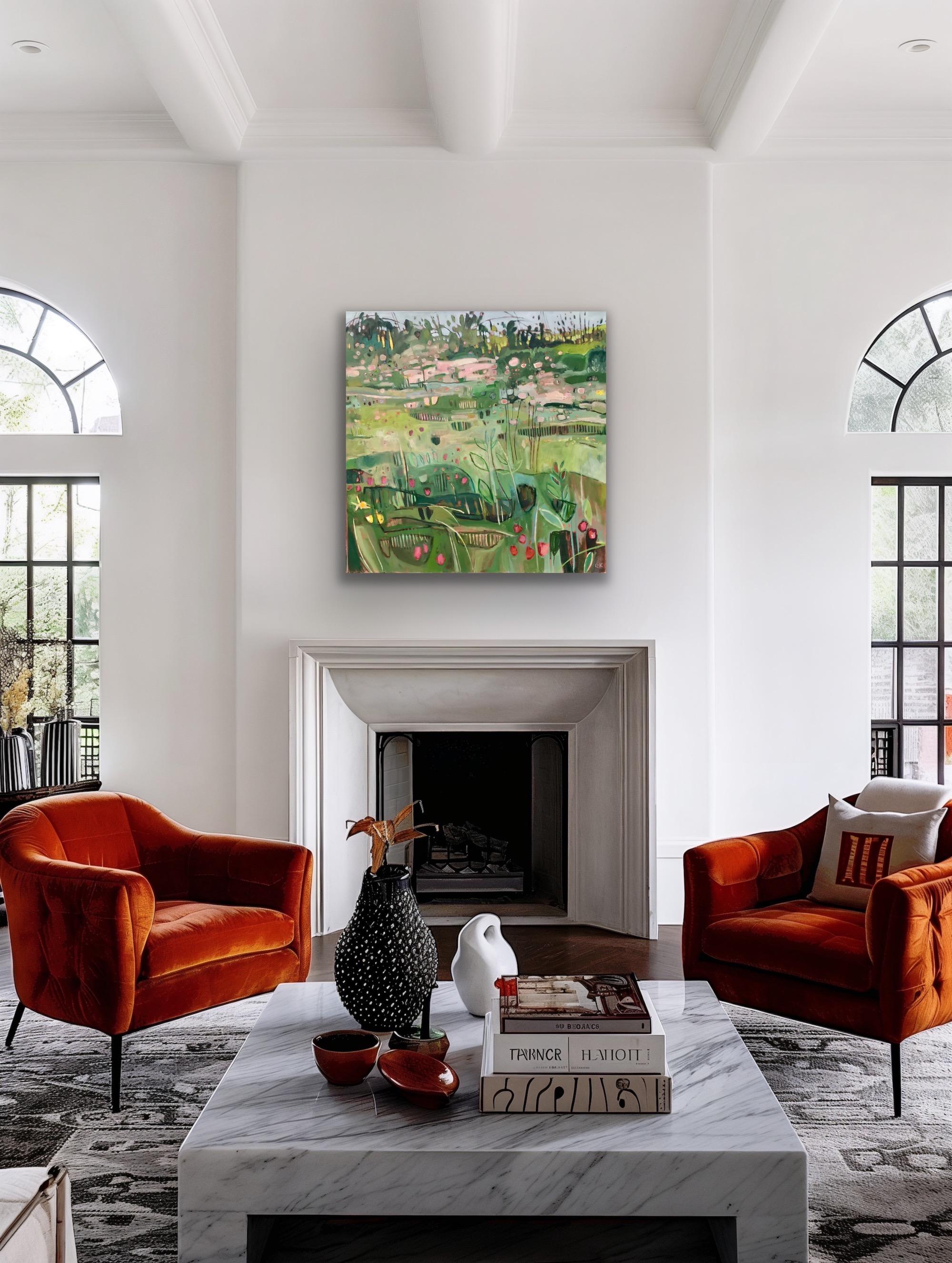 Tackley Revisited II, quadro originale, contemporaneo, astratto, paesaggio in vendita 6